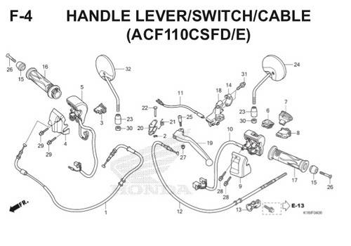Katalog Suku Cadang Honda Scoopy eSP K16