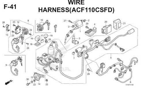 Katalog Suku Cadang Honda Scoopy eSP K16
