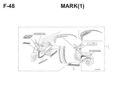 Katalog Suku Cadang Honda Scoopy eSP K16