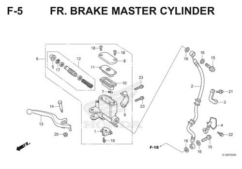 Katalog Suku Cadang Honda Scoopy eSP K16