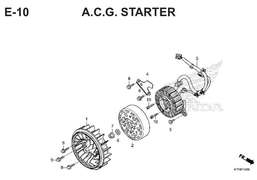 Katalog Suku Cadang Honda Scoopy eSP K2F