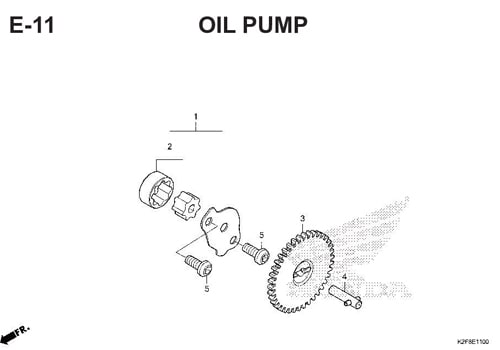 Katalog Suku Cadang Honda Scoopy eSP K2F