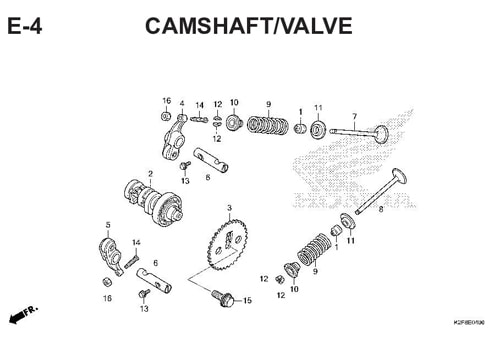 Katalog Suku Cadang Honda Scoopy eSP K2F