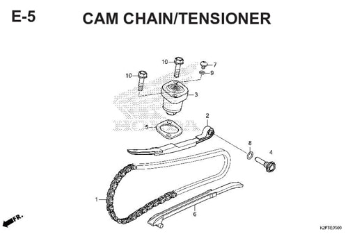 Katalog Suku Cadang Honda Scoopy eSP K2F