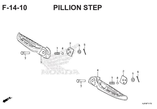 Katalog Suku Cadang Honda Scoopy eSP K2F