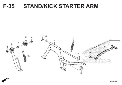Katalog Suku Cadang Honda Scoopy eSP K2F