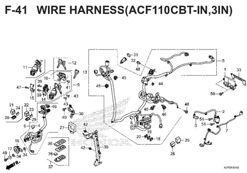 Katalog Suku Cadang Honda Scoopy eSP K2F