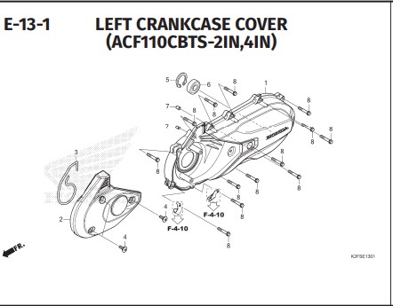 Katalog Suku Cadang Honda Scoopy eSP K2FP