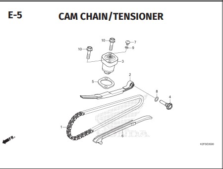 Katalog Suku Cadang Honda Scoopy eSP K2FP