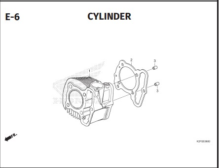 Katalog Suku Cadang Honda Scoopy eSP K2FP