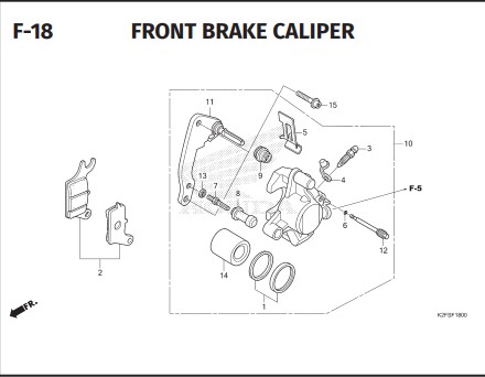 Katalog Suku Cadang Honda Scoopy eSP K2FP