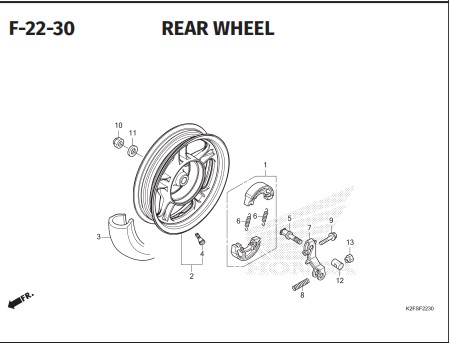 Katalog Suku Cadang Honda Scoopy eSP K2FP
