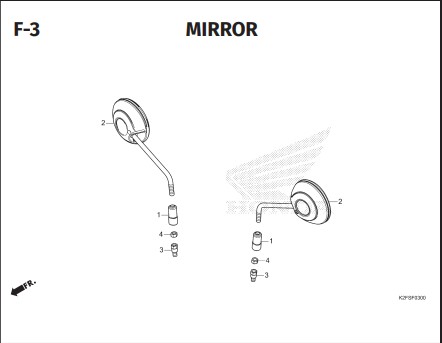 Katalog Suku Cadang Honda Scoopy eSP K2FP