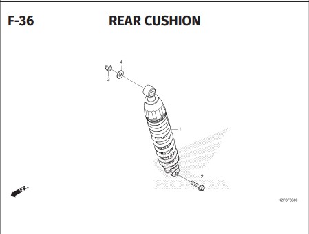 Katalog Suku Cadang Honda Scoopy eSP K2FP