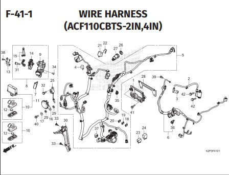Katalog Suku Cadang Honda Scoopy eSP K2FP