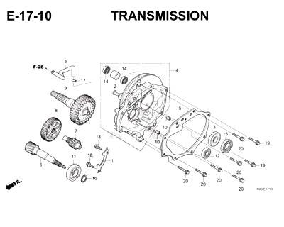 Katalog Suku Cadang Honda Scoopy eSP K93