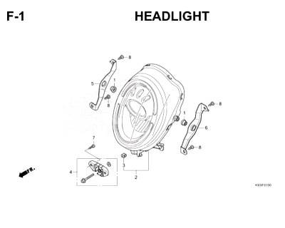 Katalog Suku Cadang Honda Scoopy eSP K93