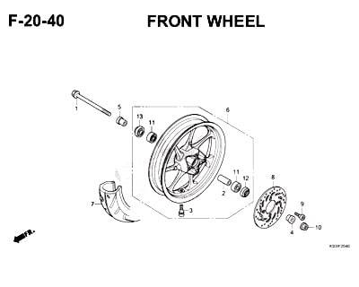 Katalog Suku Cadang Honda Scoopy eSP K93