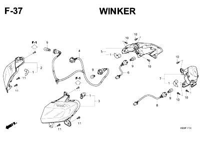 Katalog Suku Cadang Honda Scoopy eSP K93