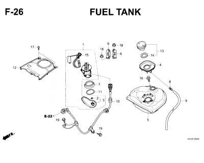 Katalog Suku Cadang Honda Scoopy eSP K93H