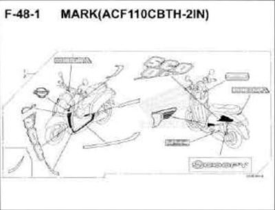 Katalog Suku Cadang Honda Scoopy eSP K93H