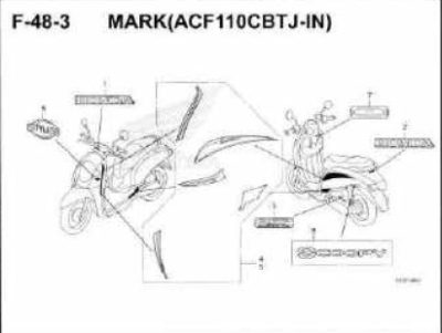 Katalog Suku Cadang Honda Scoopy eSP K93H