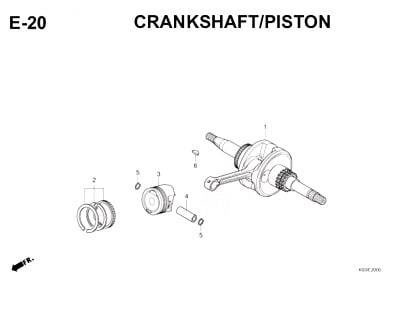 Katalog Suku Cadang Honda Scoopy eSP K93H
