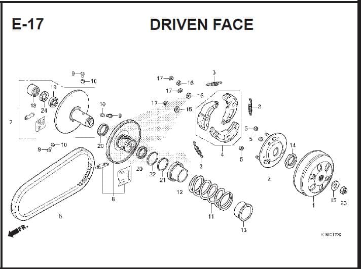 Katalog Suku Cadang Honda Scoopy FI – 2