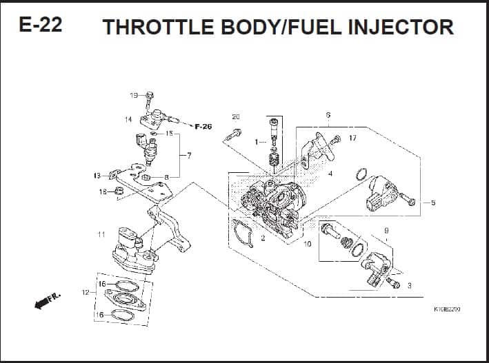 Katalog Suku Cadang Honda Scoopy FI – 2
