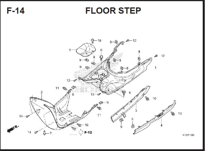 Katalog Suku Cadang Honda Scoopy FI – 2