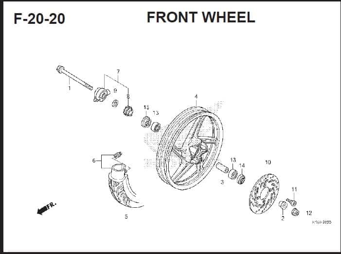 Katalog Suku Cadang Honda Scoopy FI – 2