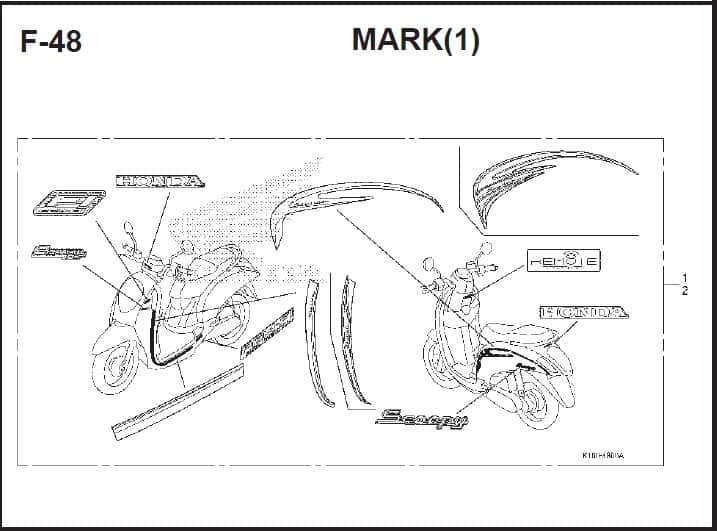 Katalog Suku Cadang Honda Scoopy FI – 2