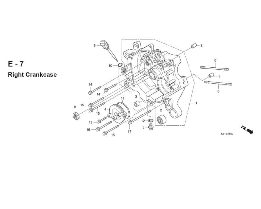 Katalog Suku Cadang Honda Scoopy KYT