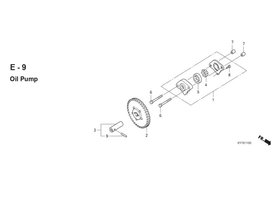 Katalog Suku Cadang Honda Scoopy KYT