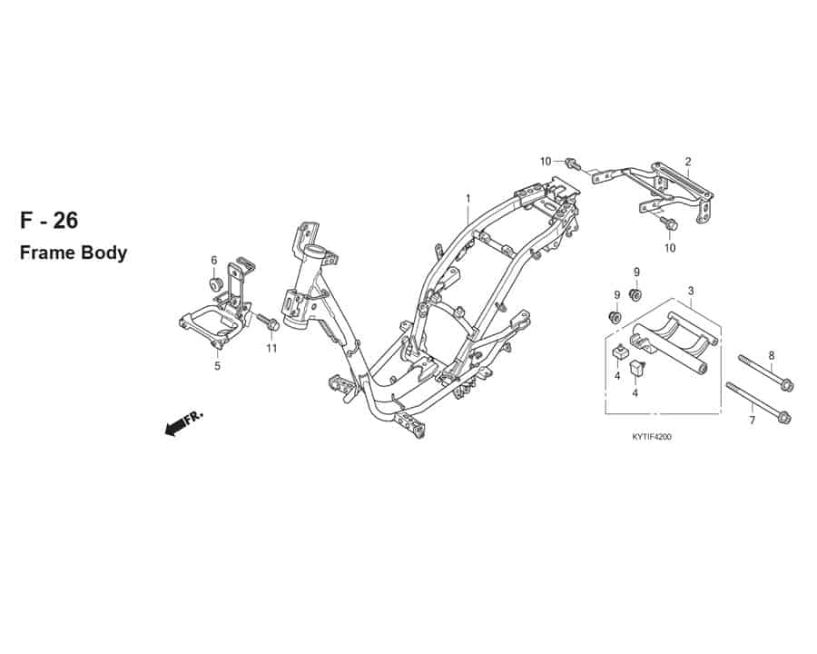 Katalog Suku Cadang Honda Scoopy KYT