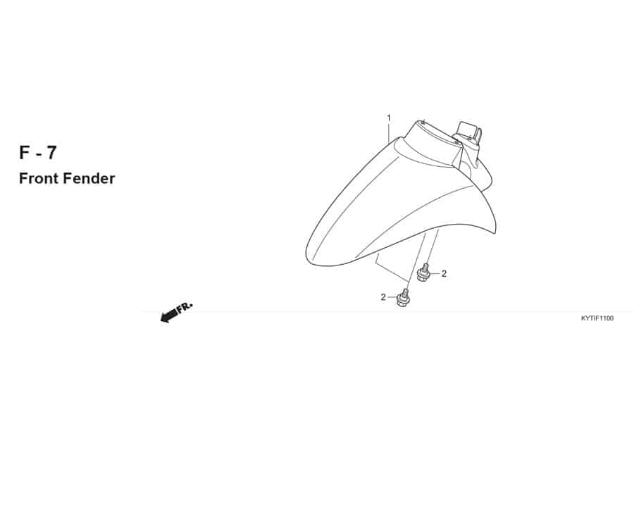 Katalog Suku Cadang Honda Scoopy KYT