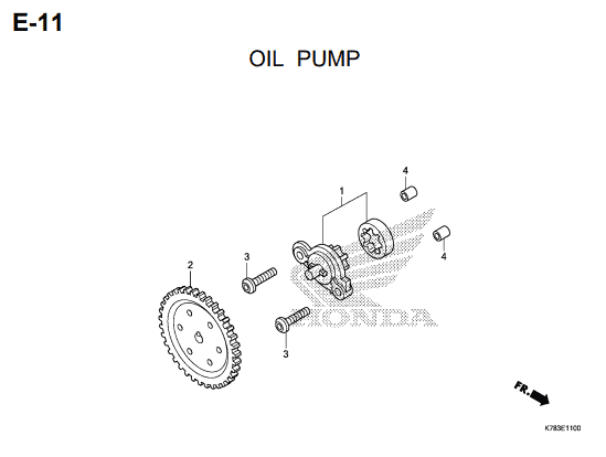Katalog Suku Cadang Honda SH150i