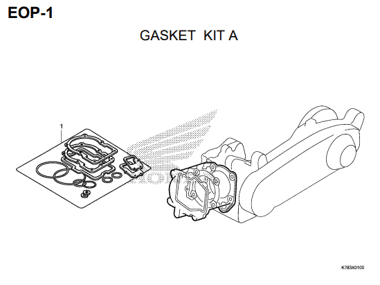Katalog Suku Cadang Honda SH150i