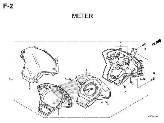 Katalog Suku Cadang Honda SH150i