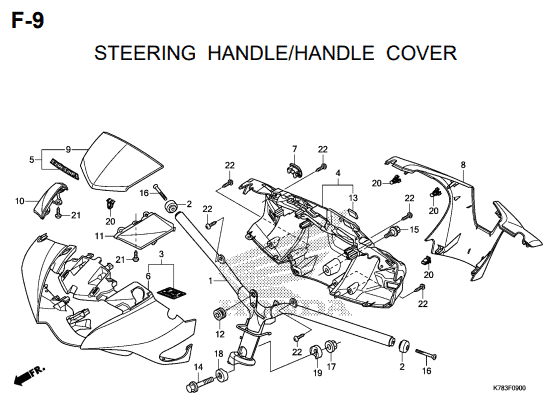Katalog Suku Cadang Honda SH150i