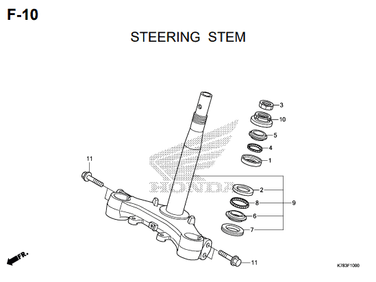 Katalog Suku Cadang Honda SH150i
