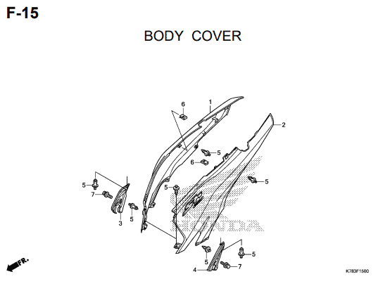 Katalog Suku Cadang Honda SH150i