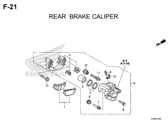 Katalog Suku Cadang Honda SH150i