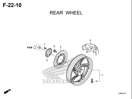 Katalog Suku Cadang Honda SH150i