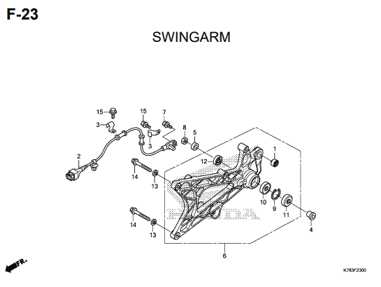 Katalog Suku Cadang Honda SH150i