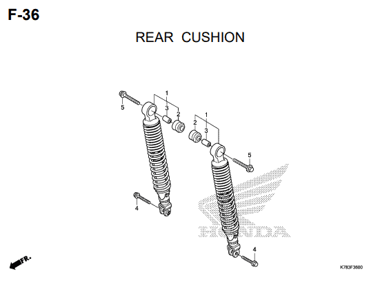 Katalog Suku Cadang Honda SH150i