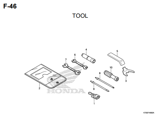 Katalog Suku Cadang Honda SH150i