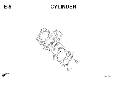 Katalog Suku Cadang Honda Sonic 150R K56