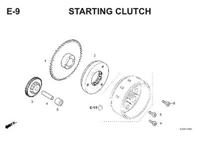 Katalog Suku Cadang Honda Sonic 150R K56