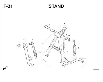 Katalog Suku Cadang Honda Sonic 150R K56
